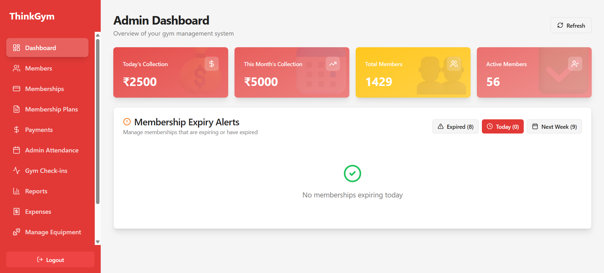 ThinkGym Desktop Screenshot 1